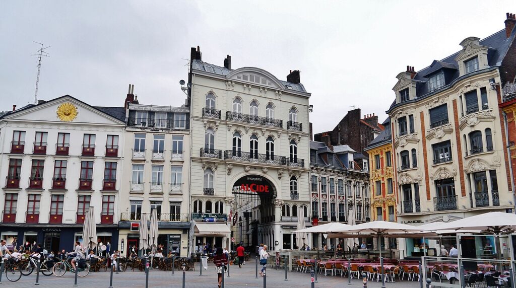 Façades de la Grand-Place de Lille